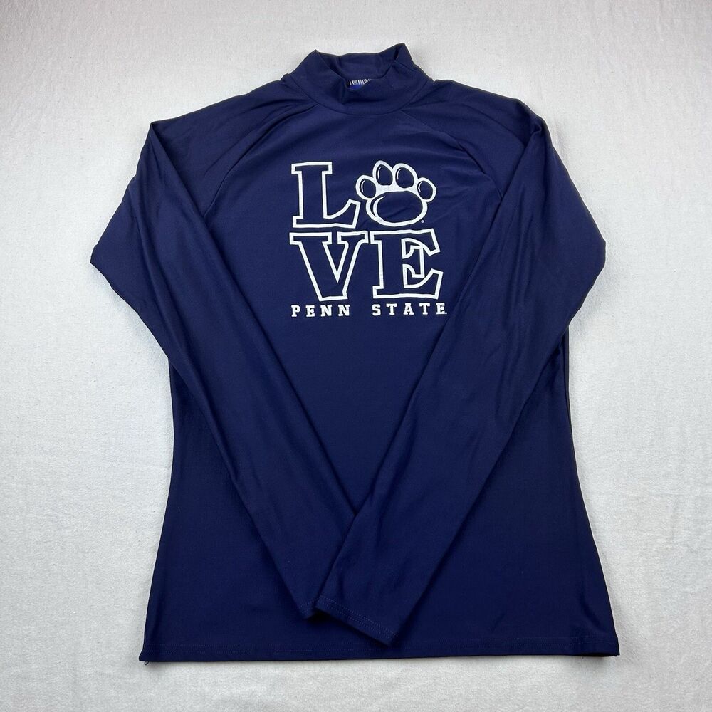 Penn State Nittany Lions Brine Lacrosse Long Sleeve Compresion Womens XL Love